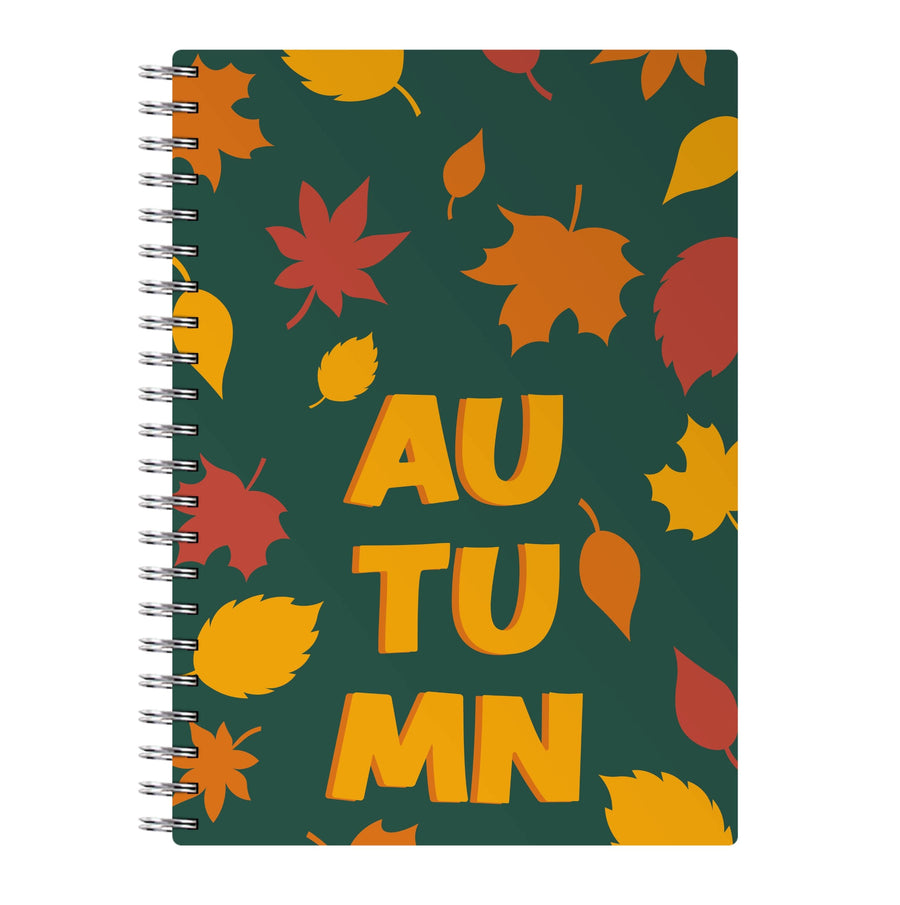 Leaves - Autumn Notebook