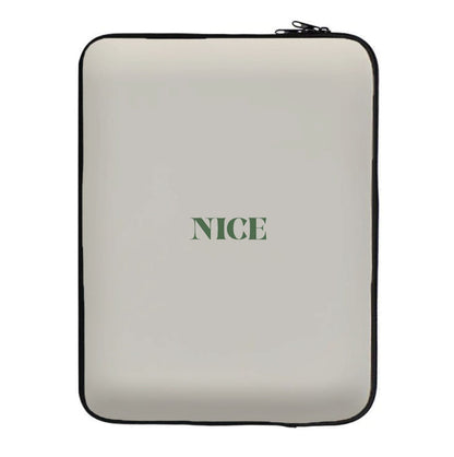 Nice - Naughty Or Nice  Laptop Sleeve