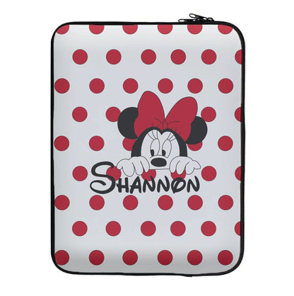 Minnie Mouse - Personalised Fairytale Laptop Sleeve