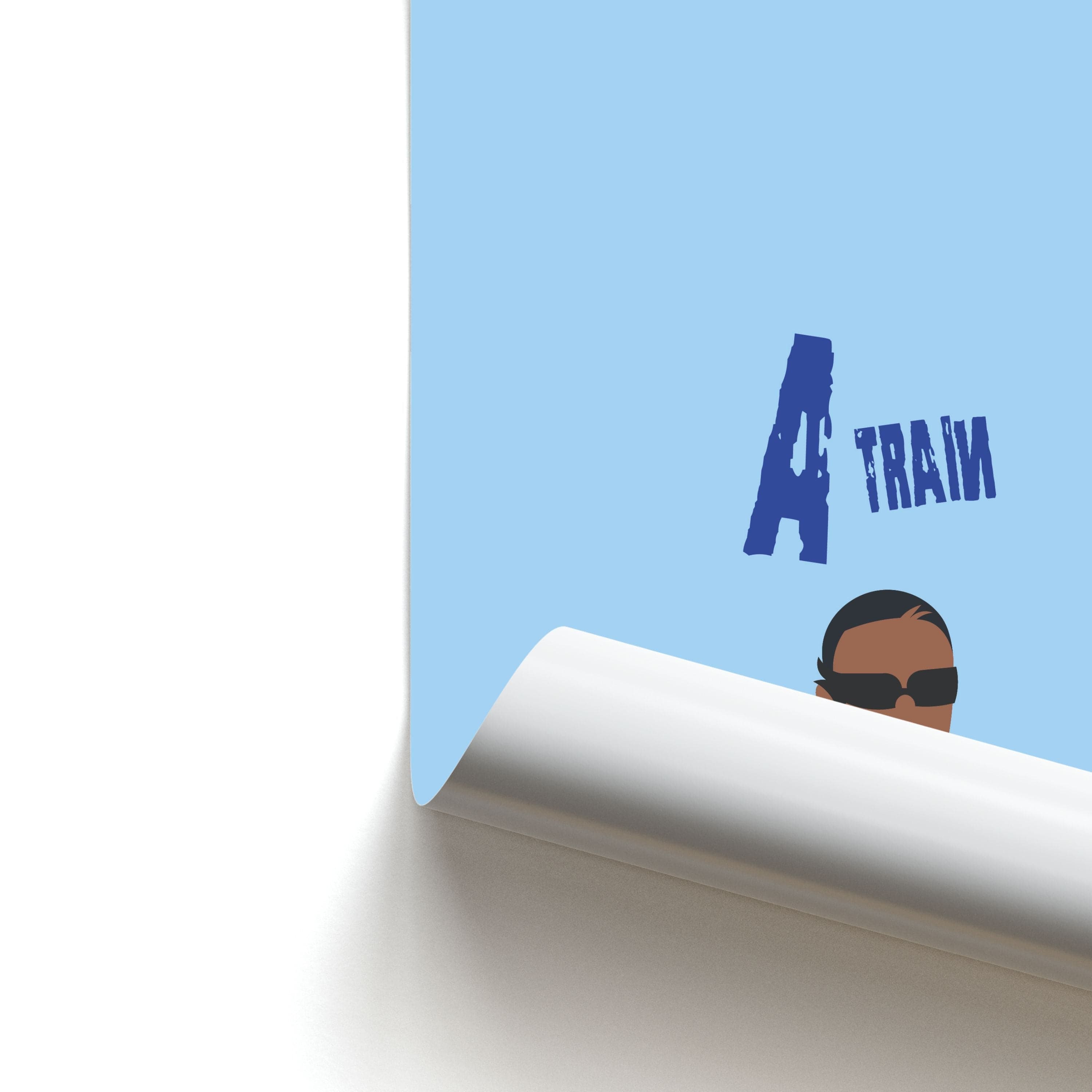 A Train Poster