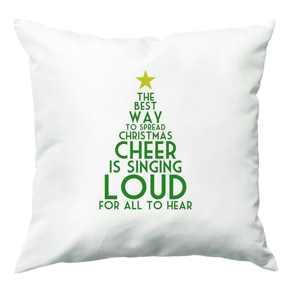 The Best Way To Spread Christmas Cheer - Elf Cushion