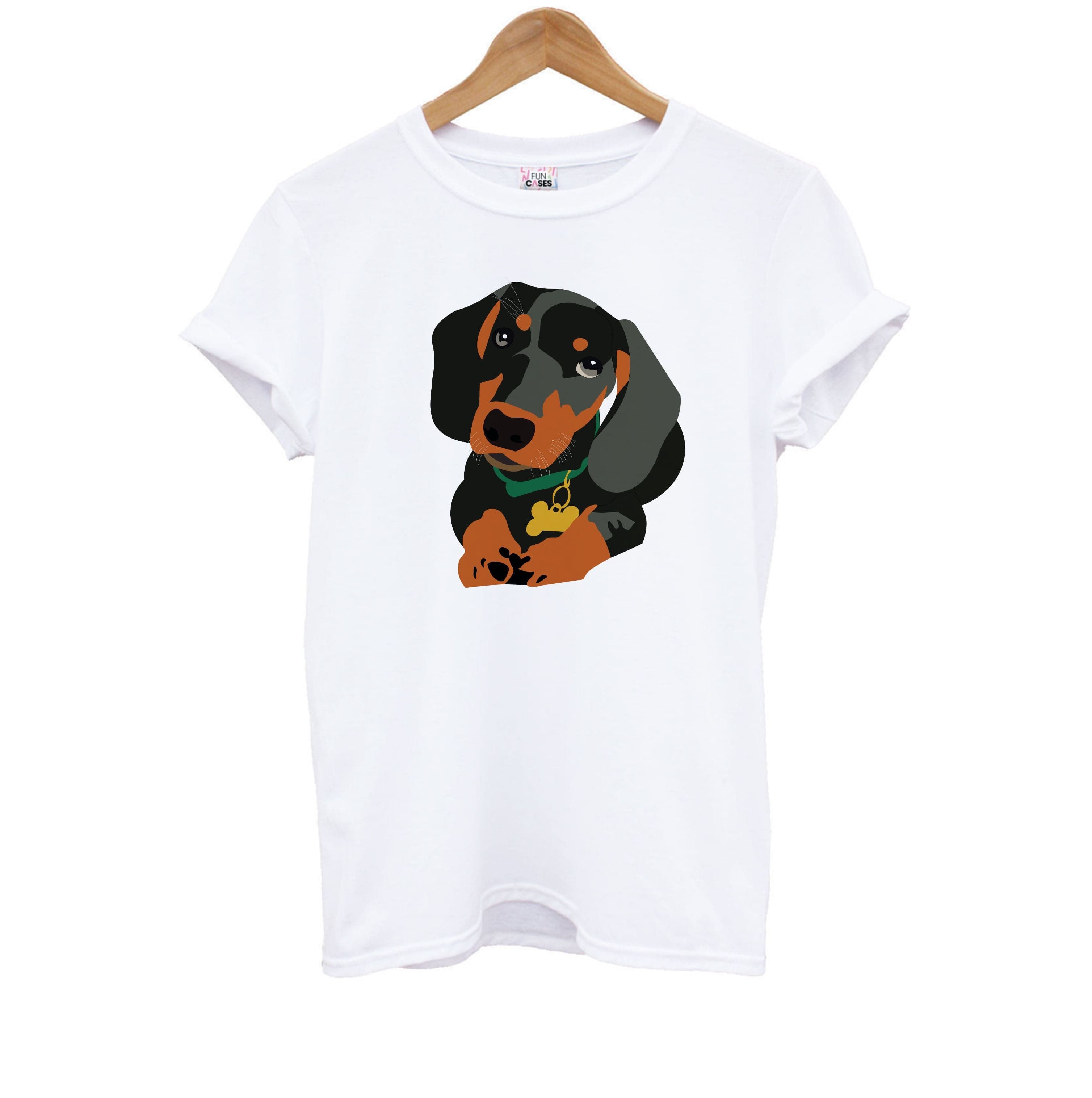 Black & brown - Dachshunds Kids T-Shirt