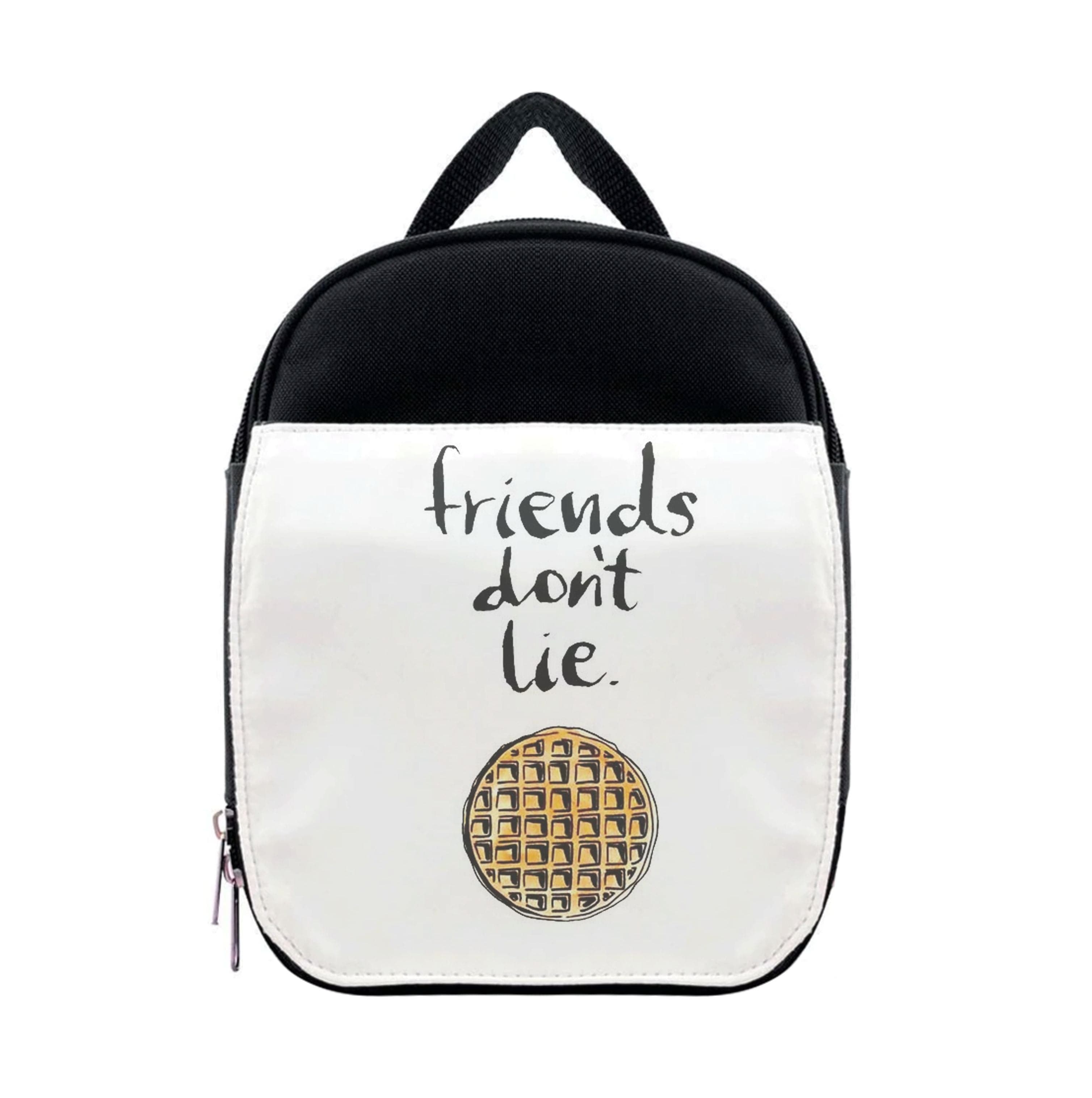 Friends Don't Lie Waffle Lunchbox