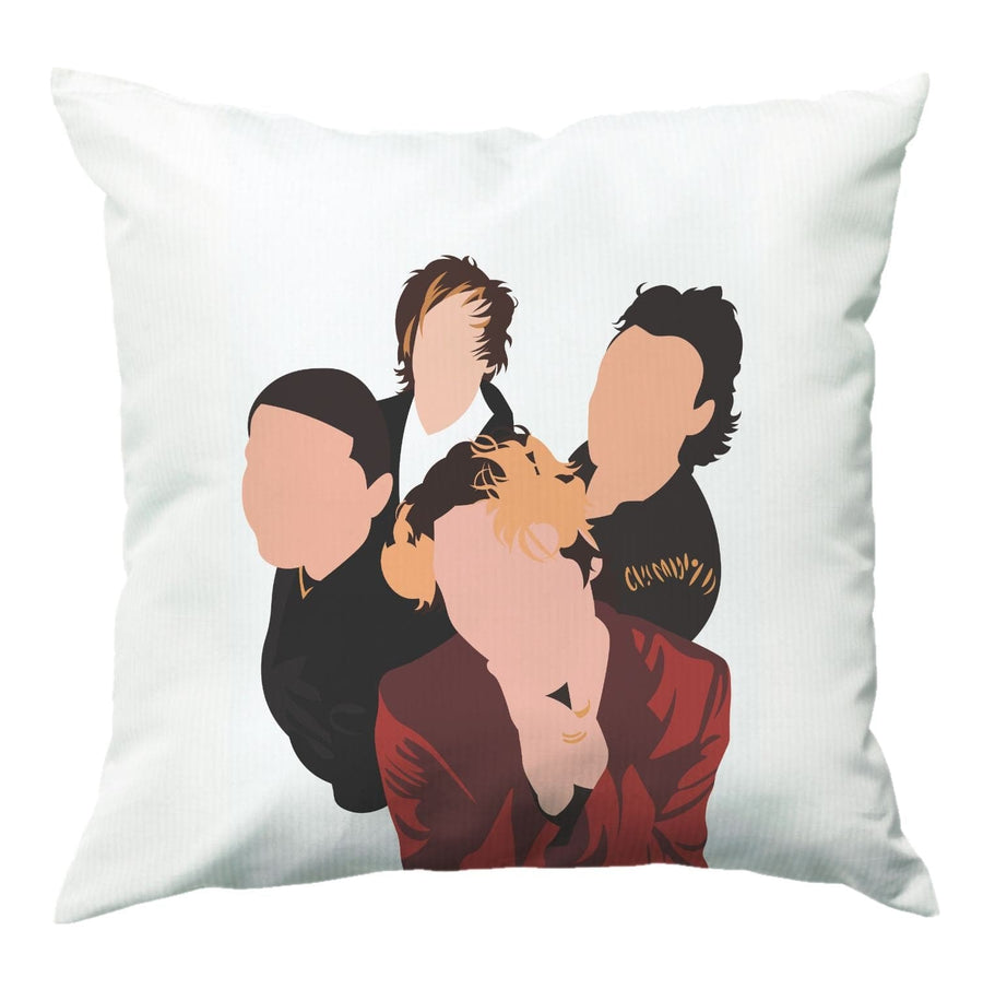 Group Photo - 5 Seconds Of Summer  Cushion