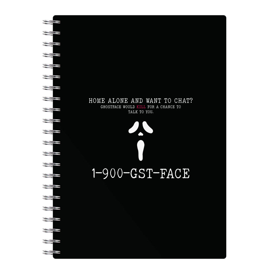 1-800-GST-FACE - Scream Notebook