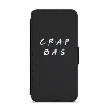 Crap Bag - Friends Flip Wallet Phone Case - Fun Cases