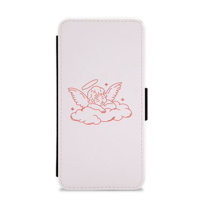 Angel - Clean Girl Aesthetic Flip / Wallet Phone Case