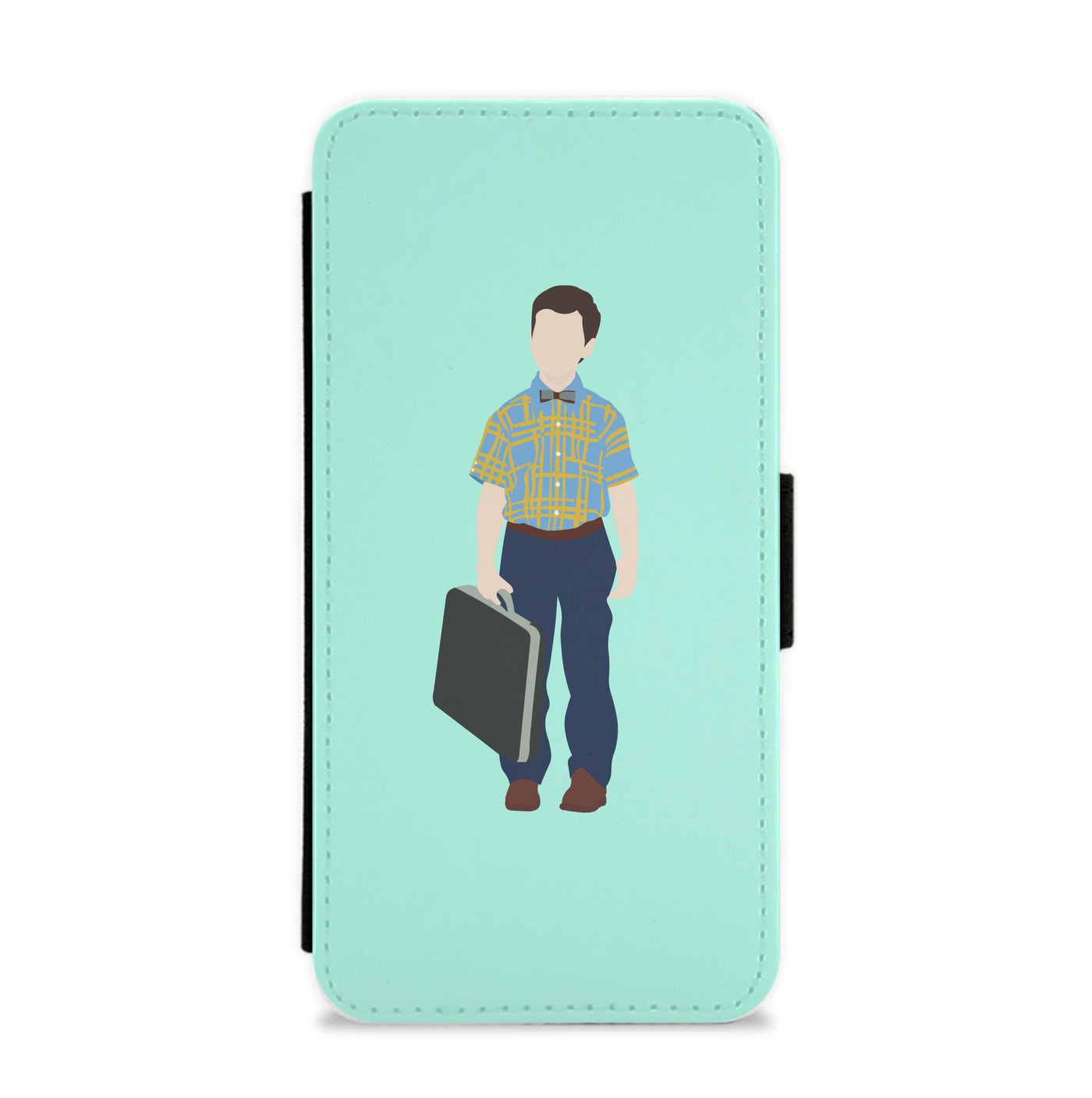 First Day - Young Sheldon Flip / Wallet Phone Case
