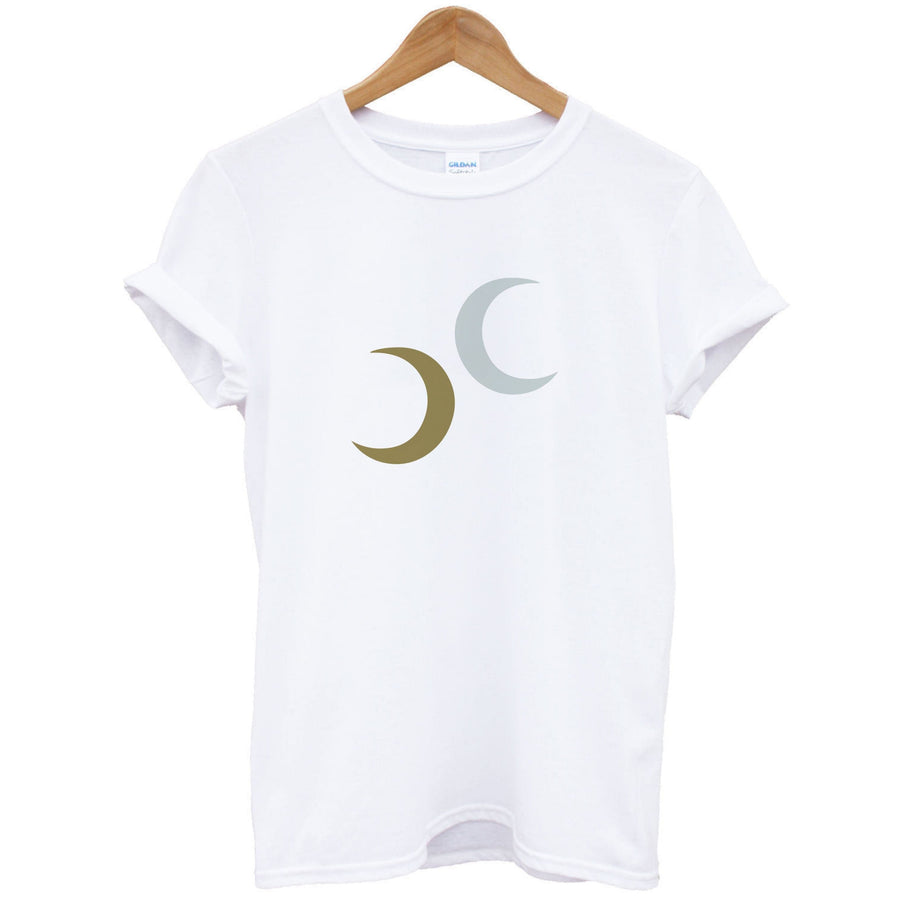 Gold And Silver Moons - Moon Knight T-Shirt