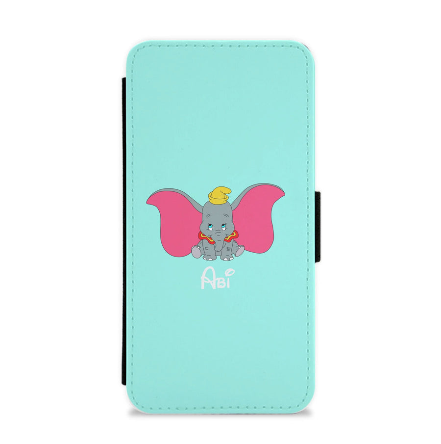 Dumbo - Personalised Disney  Flip / Wallet Phone Case