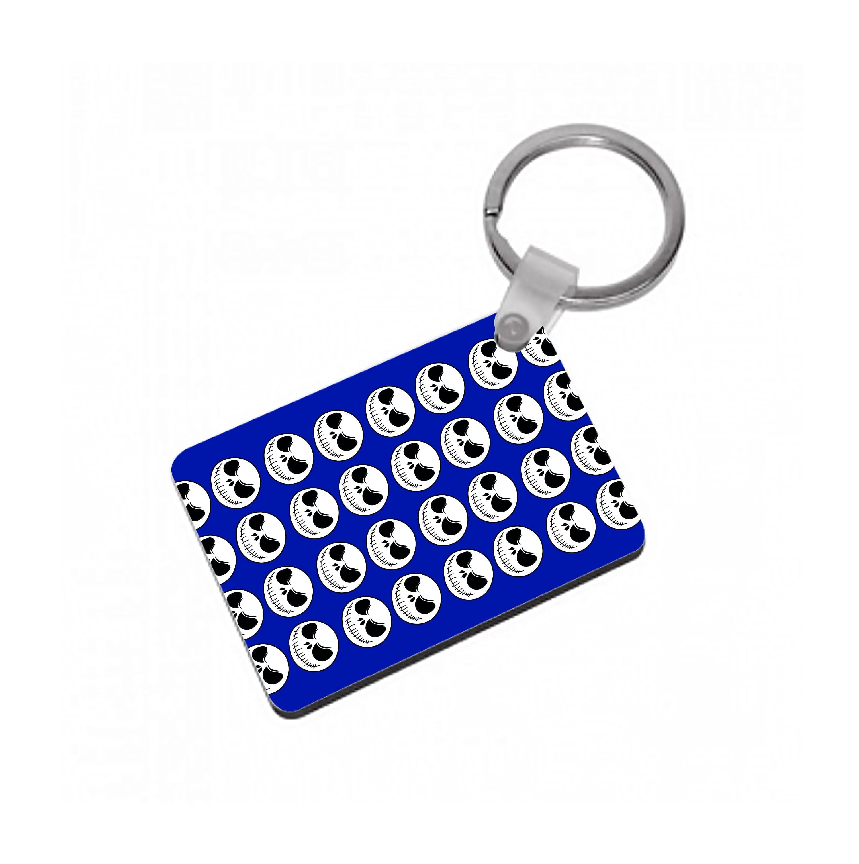 Skellington Pattern - TNBC Keyring