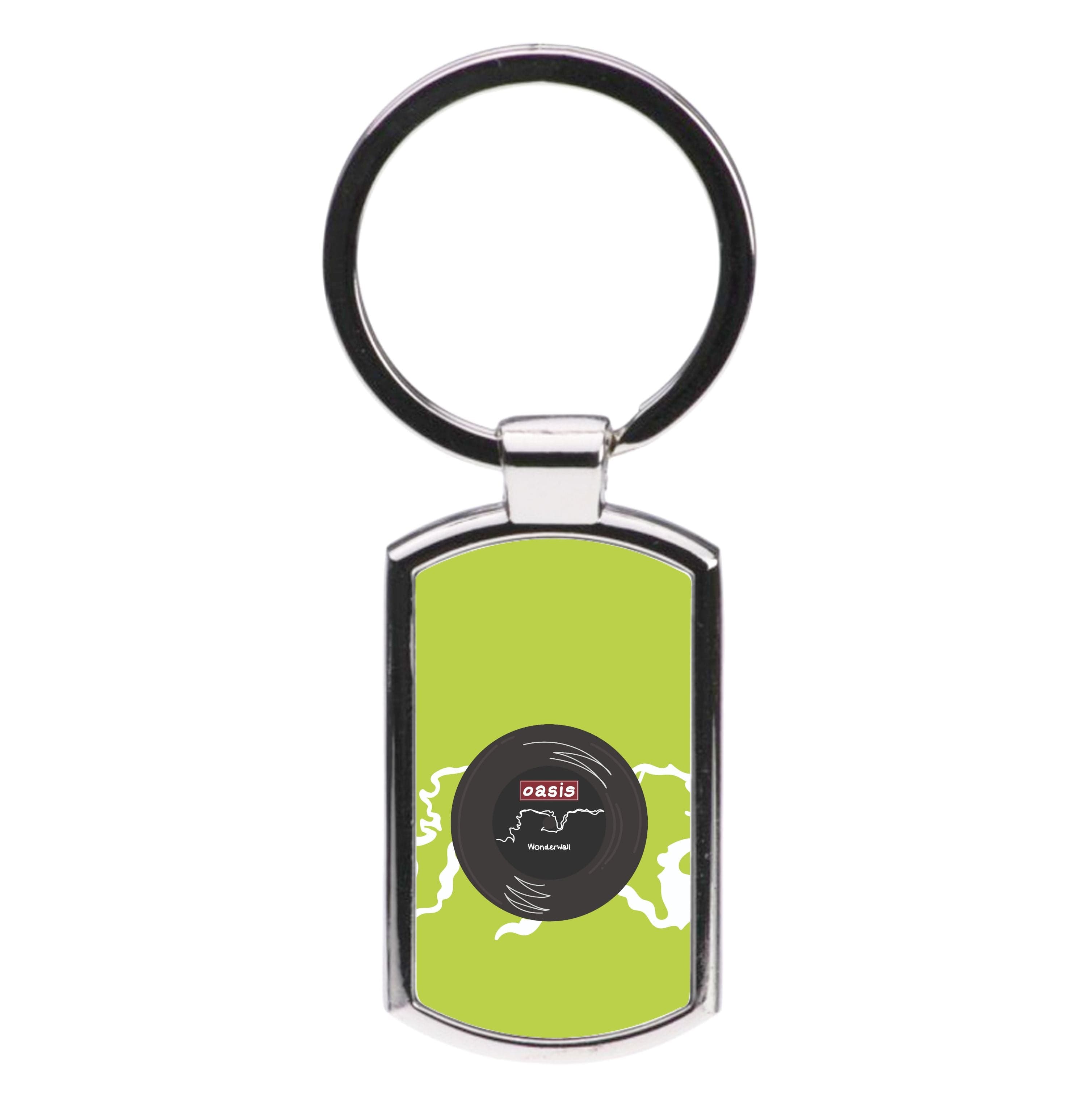 Wonderwall Record Luxury Keyring