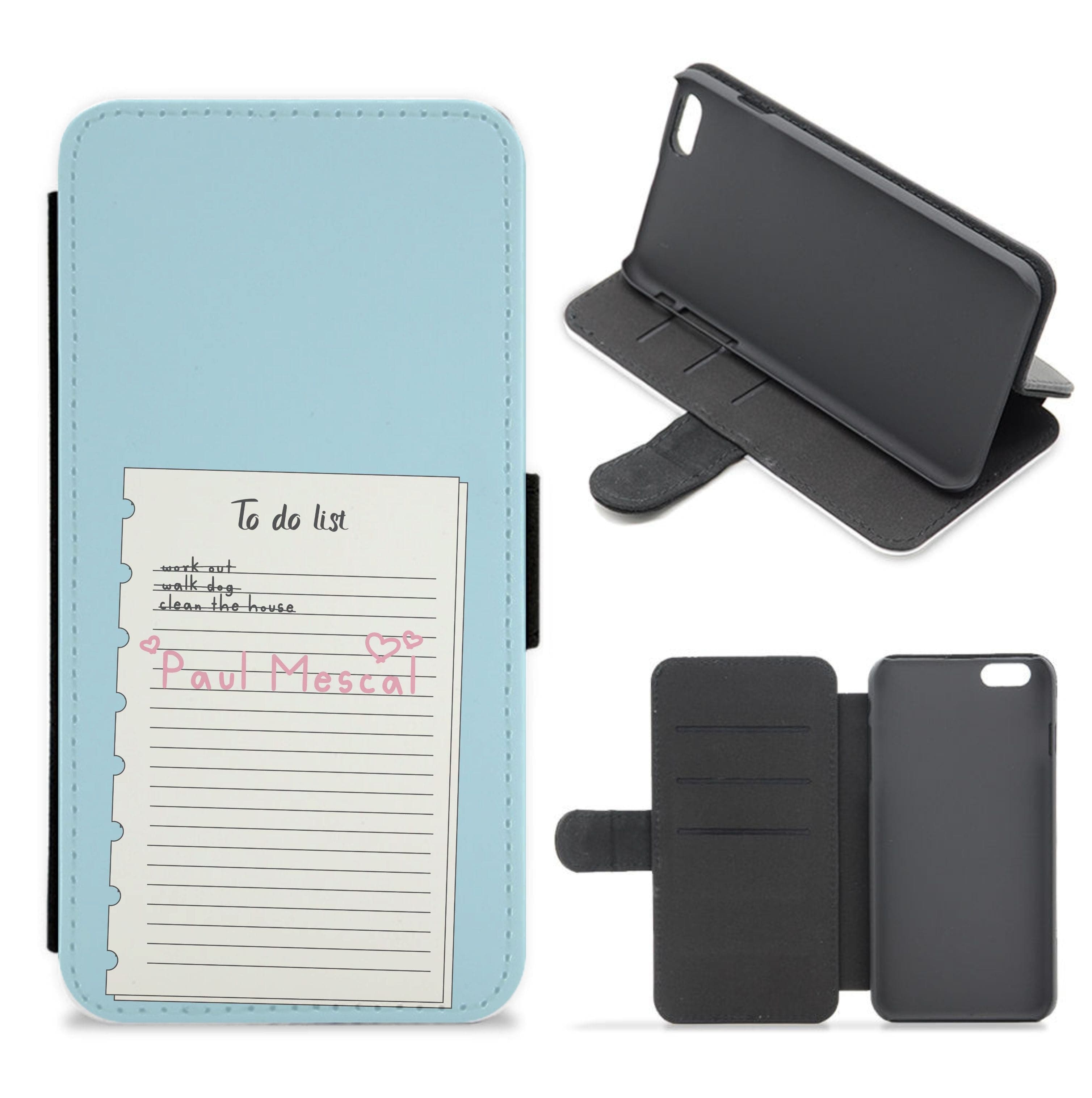 To Do List - Mescal Flip / Wallet Phone Case