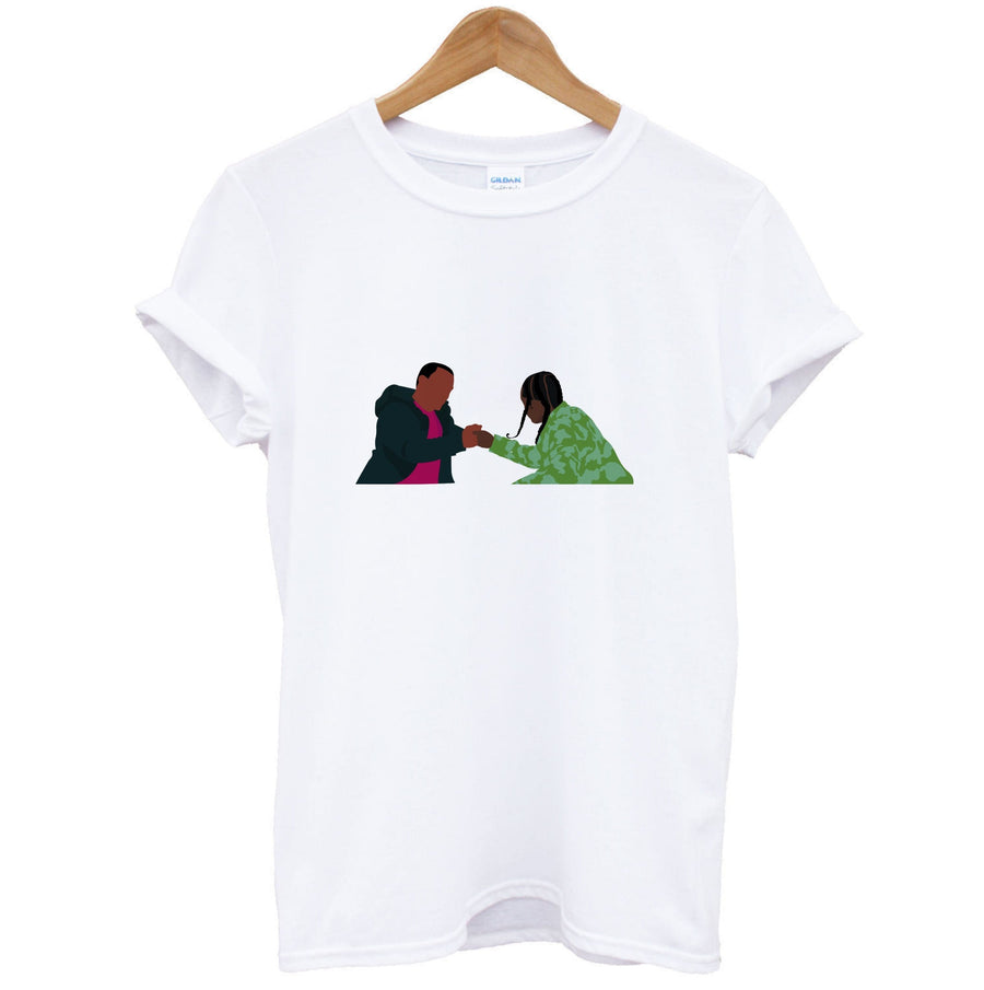 Dushane And Jaqs - Top Boy  T-Shirt