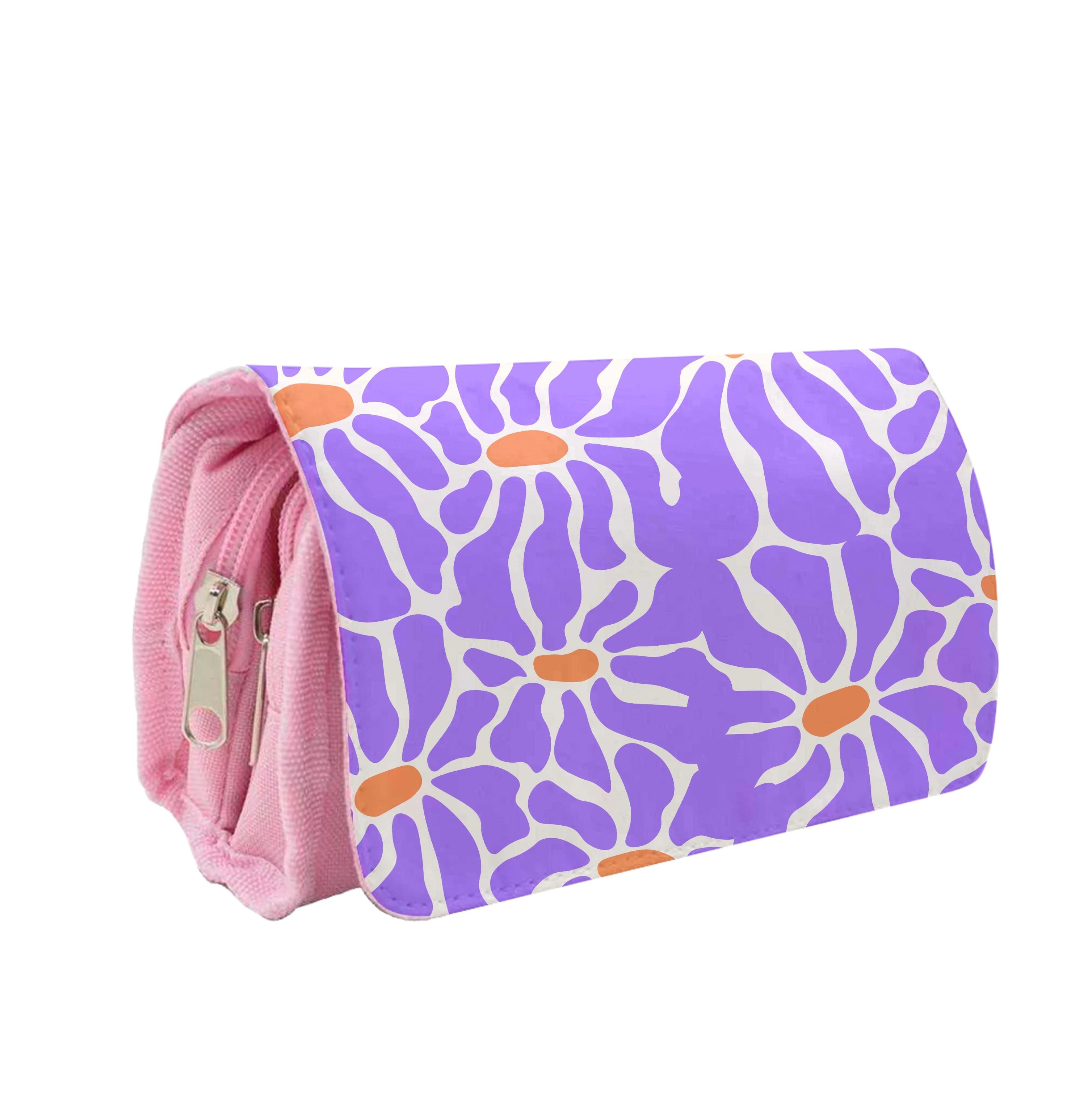 Purple Flowers - Summer Pencil Case