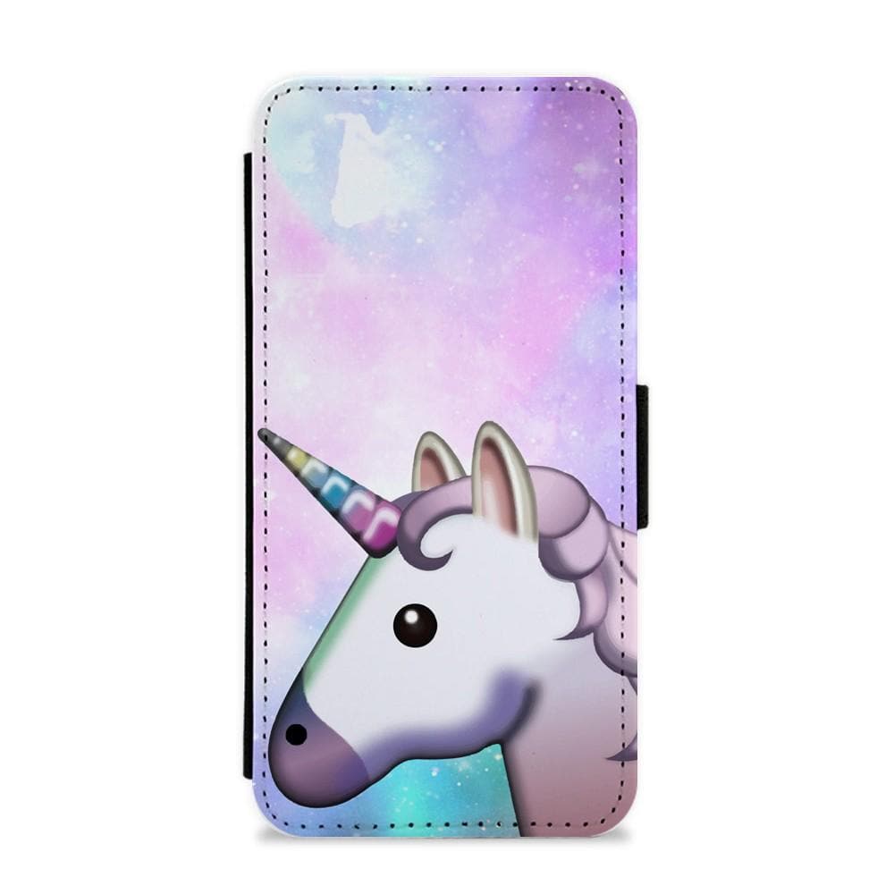 Galaxy Unicorn Pattern - Tumblr Flip / Wallet Phone Case - Fun Cases