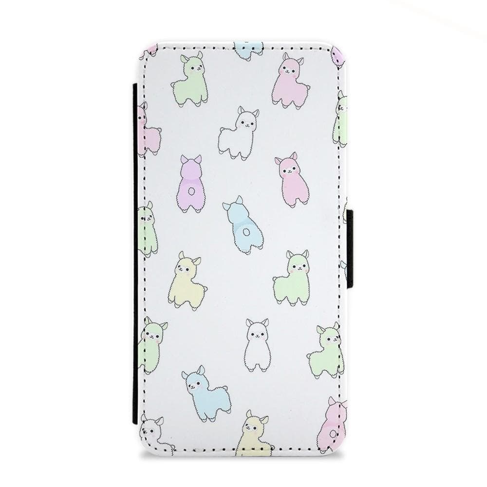 Pastel Pacas Flip Wallet Phone Case - Fun Cases