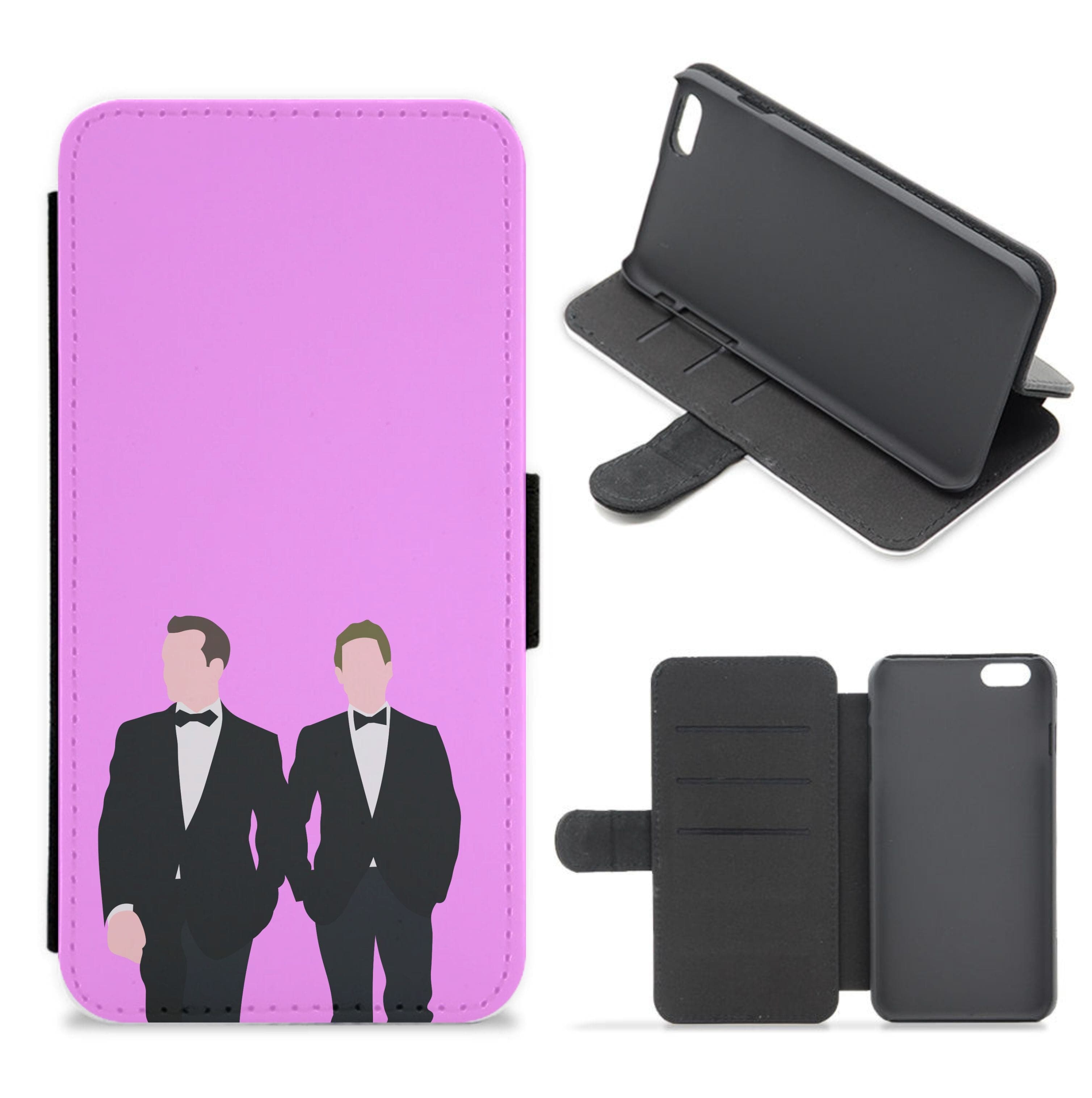 Harvey And Michael Flip / Wallet Phone Case