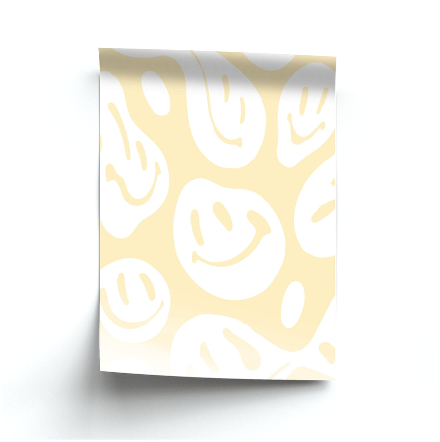 Trippn Smiley - Yellow Poster
