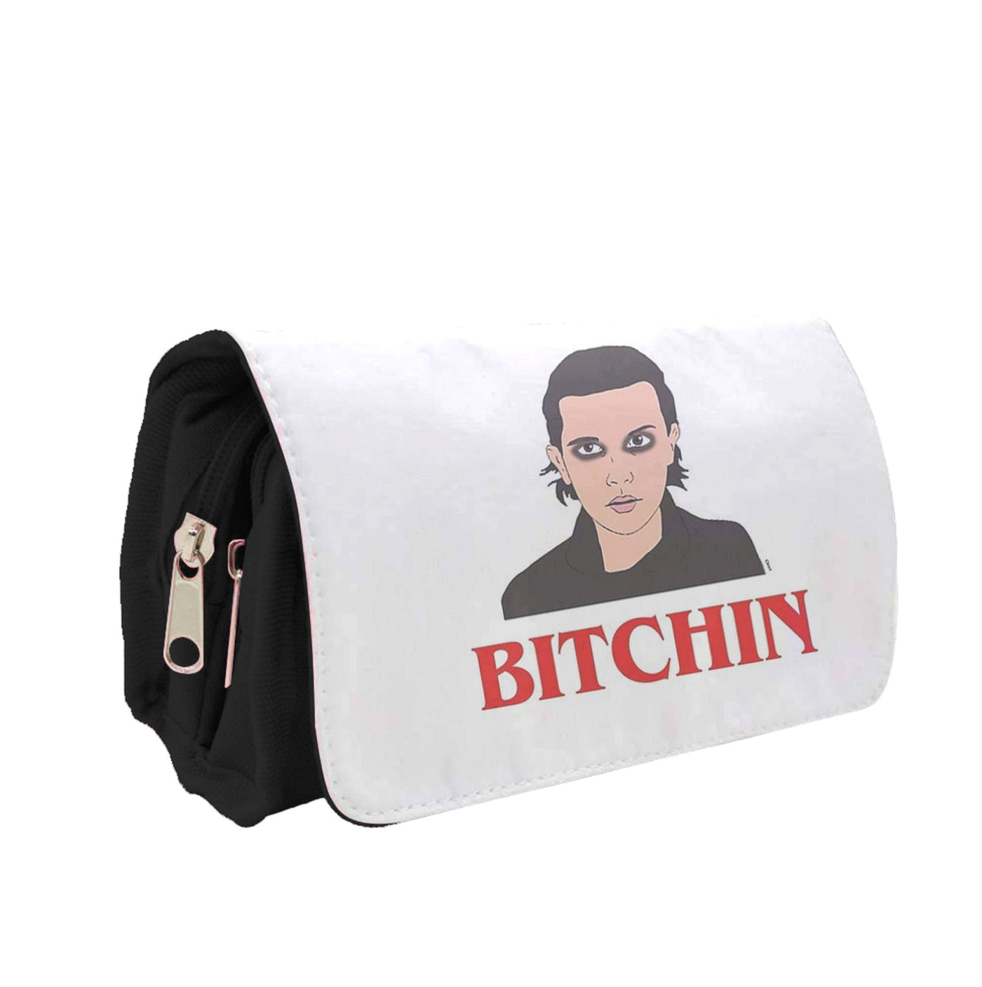 Goth Eleven Bitchin - Stranger Things Pencil Case