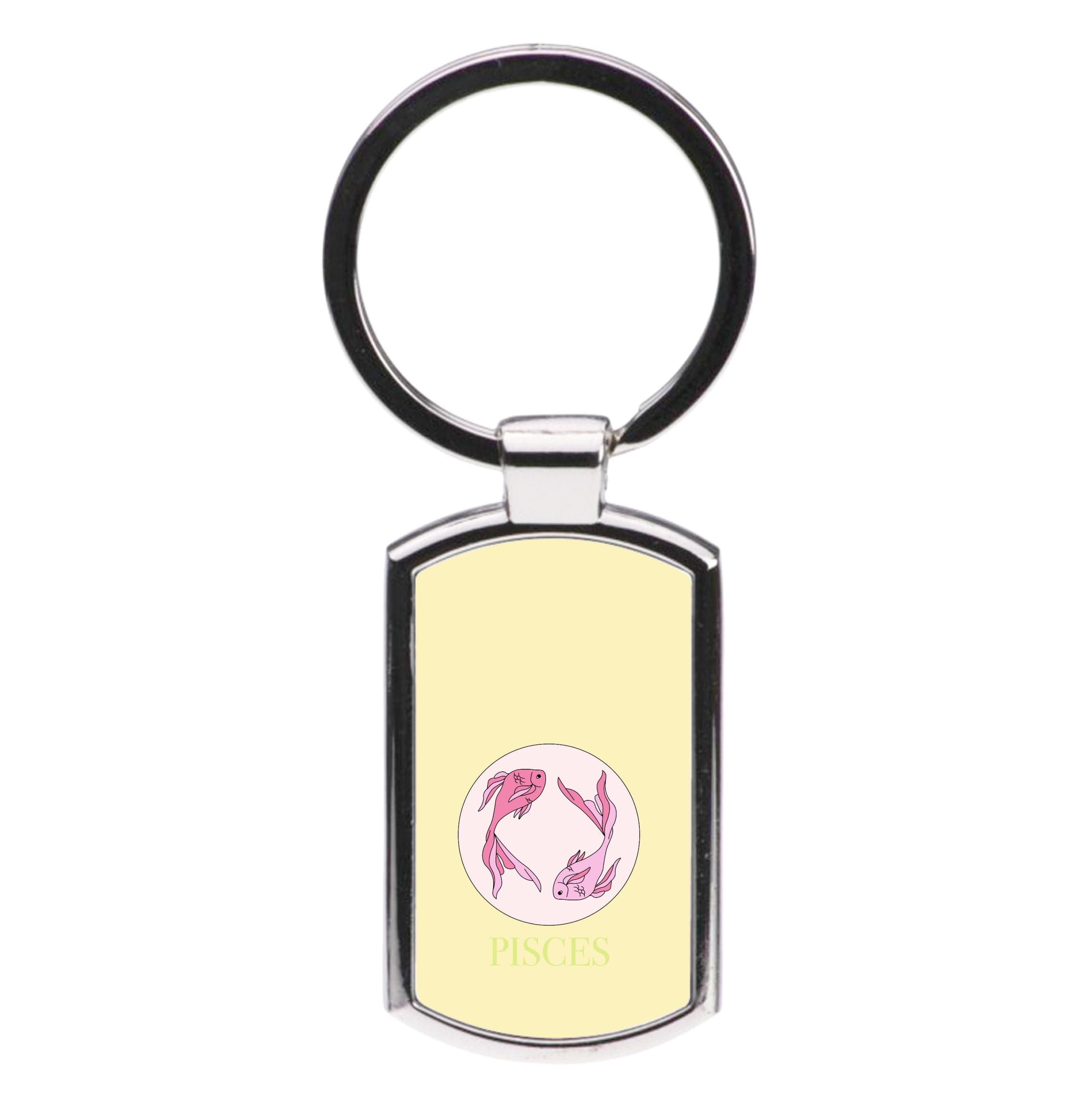 Pisces - Tarot Cards Luxury Keyring