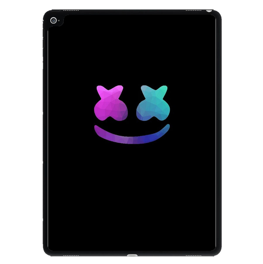 Black Marshmello iPad Case