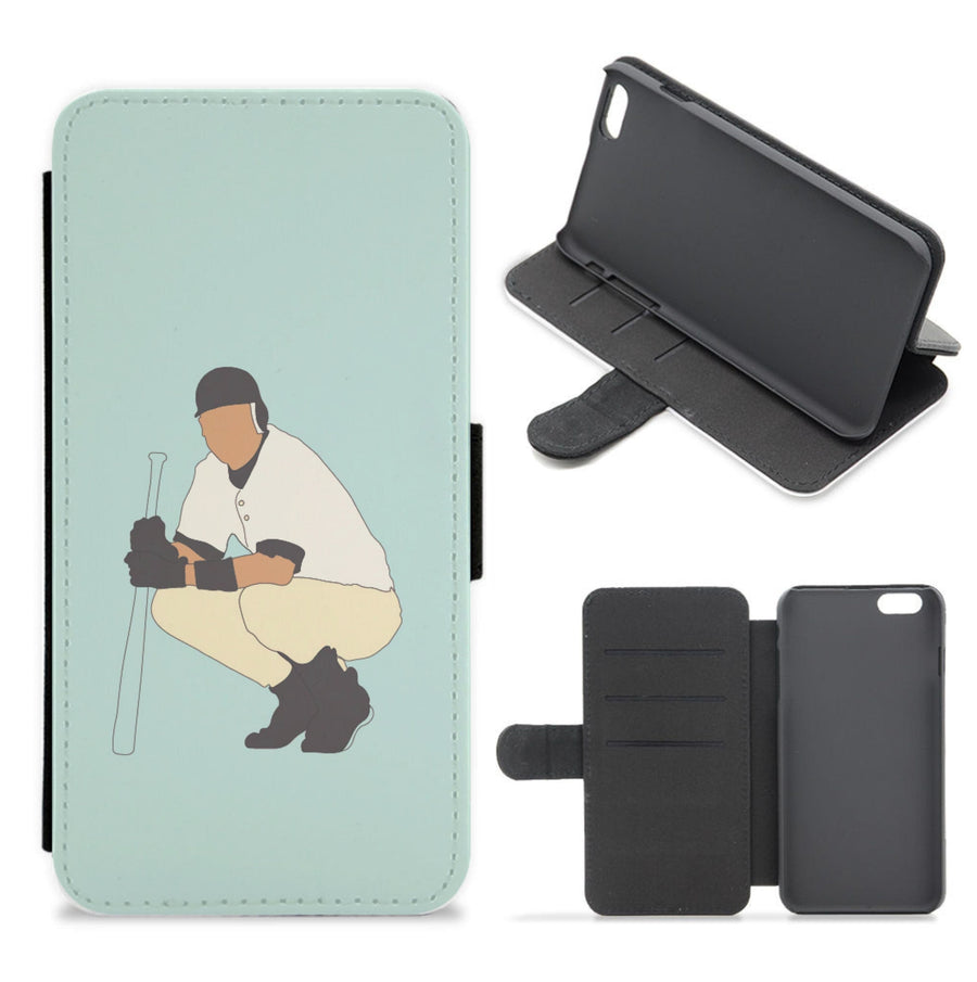 Derek Jeter - Baseball Flip / Wallet Phone Case