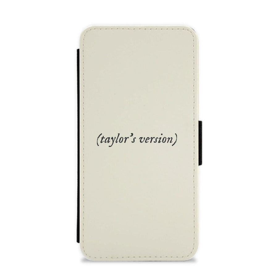 Personalised Taylor's Version Flip / Wallet Phone Case