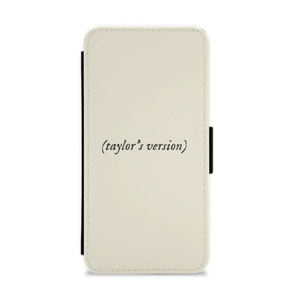 Personalised Taylor's Version Flip / Wallet Phone Case