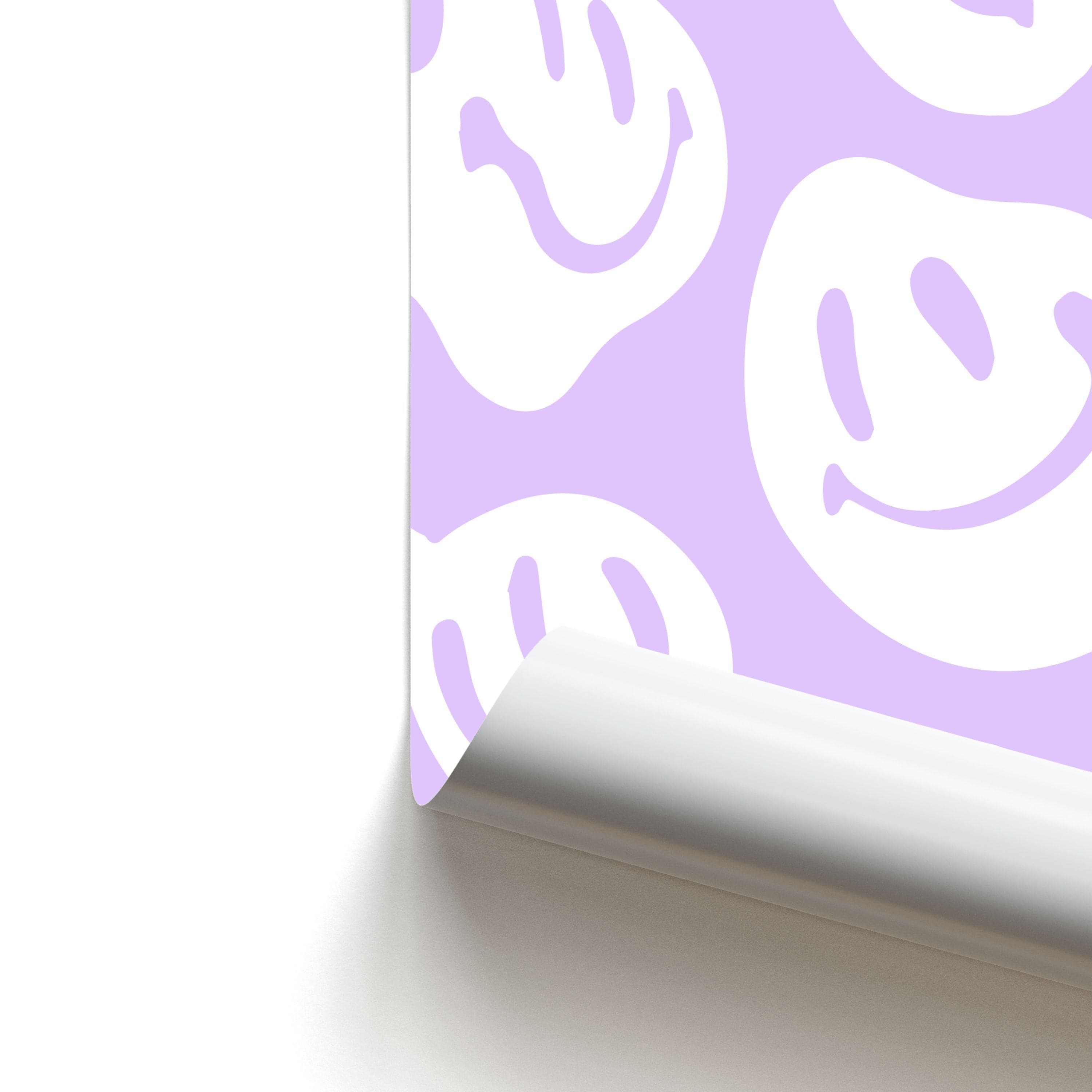 Trippn Smiley - Purple Poster