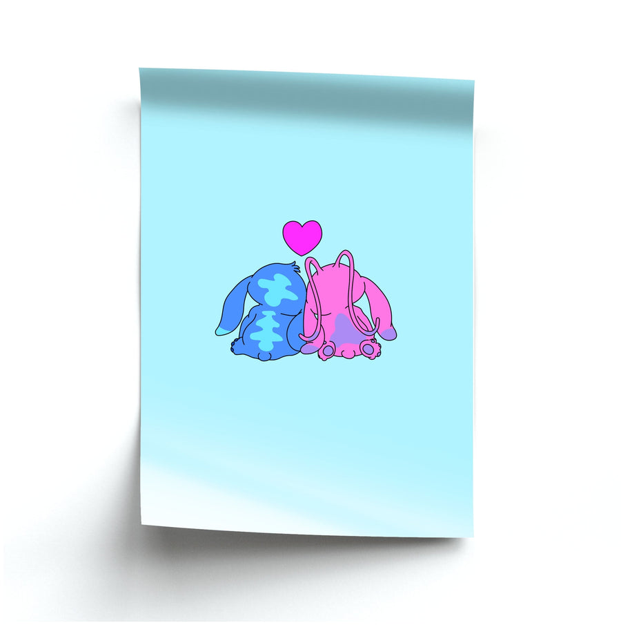 In Love - Angel Stitch Poster