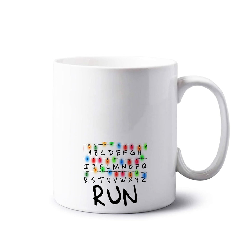 Run - Stranger Things Mug