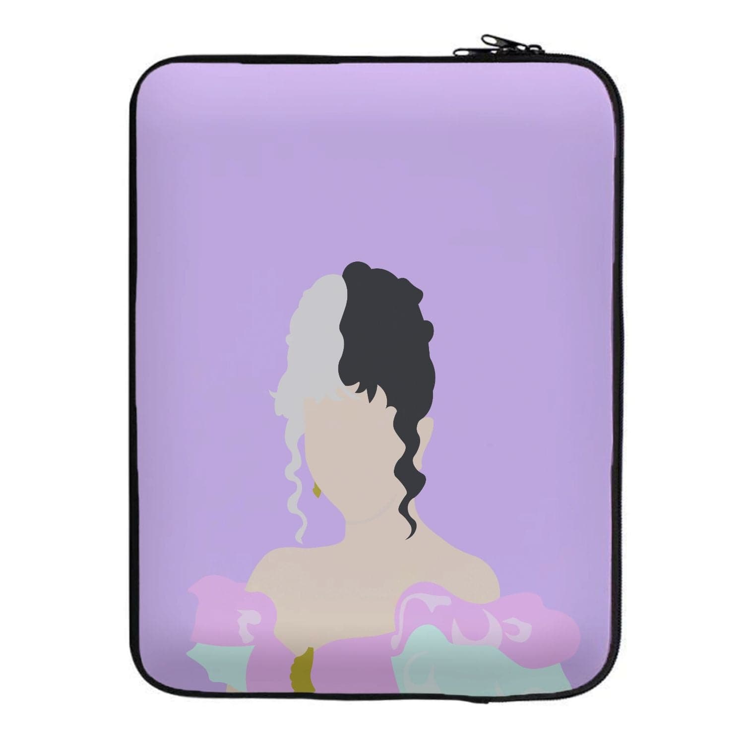 Blue And Pink Dress Laptop Sleeve