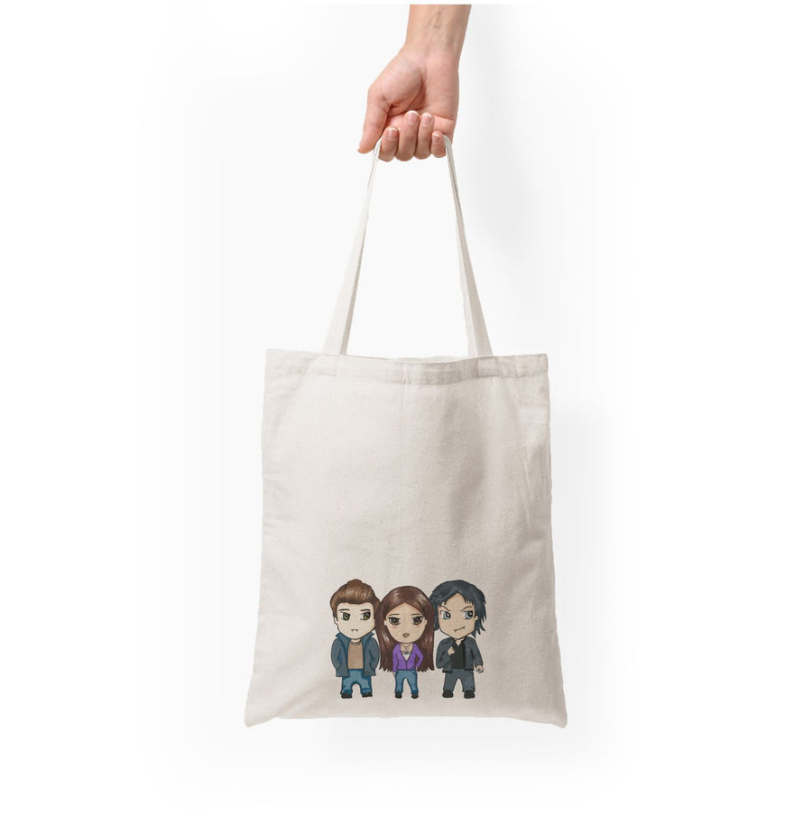 Vampire Diaries Cartoon Tote Bag