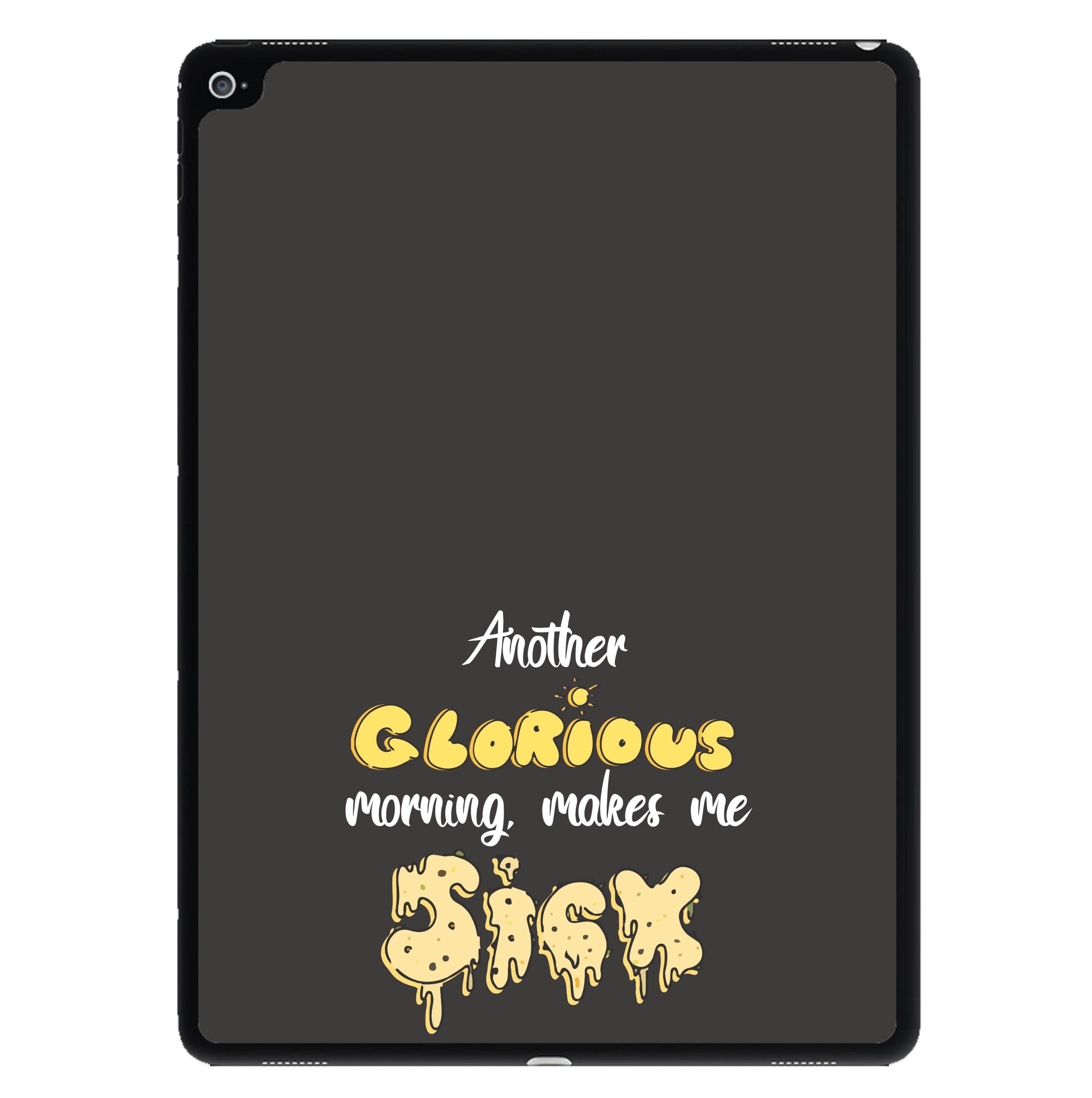 Another Glorious Morning Makes Me Sick - Hocus Halloween iPad Case