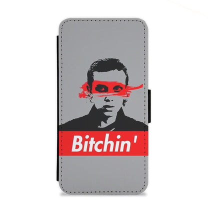 Eleven Bitchin' - Stranger Things Flip Wallet Phone Case - Fun Cases