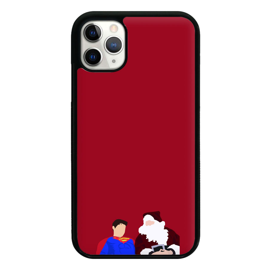 Santa With Joey - Friends Phone Case