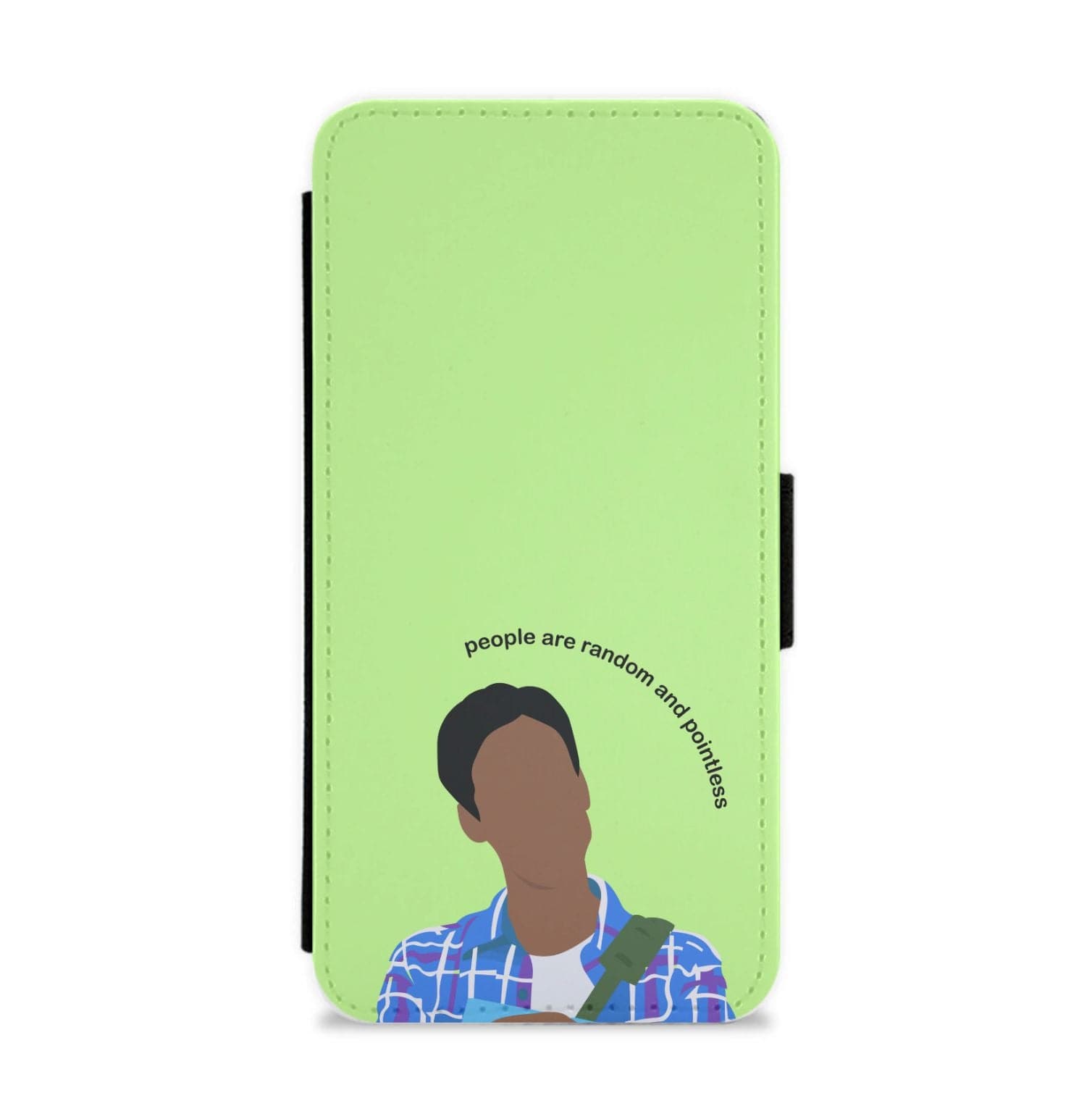 People Are Random And Pointless - Community Flip / Wallet Phone Case