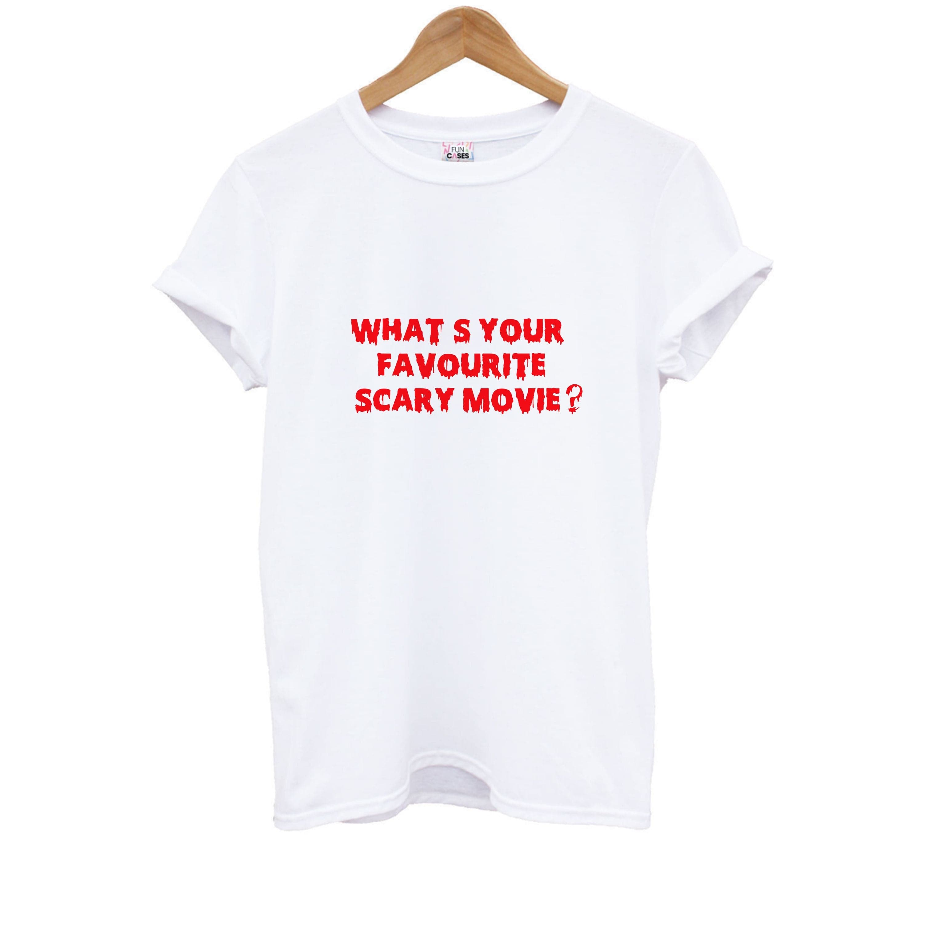 What's Your Favourite Scary Movie - Halloween Kids T-Shirt