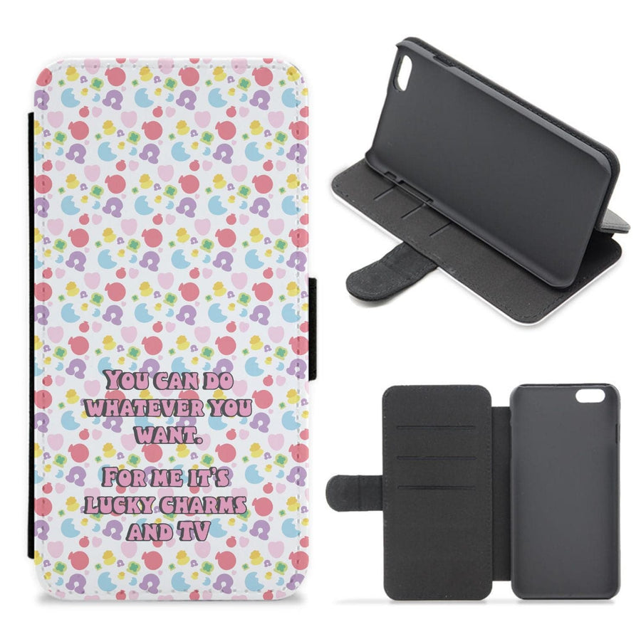 Lucky Charms And Tv- Community Flip / Wallet Phone Case