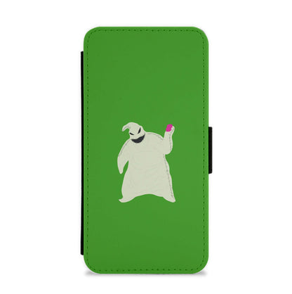 Oogie Boogie Green - TNBC Flip / Wallet Phone Case