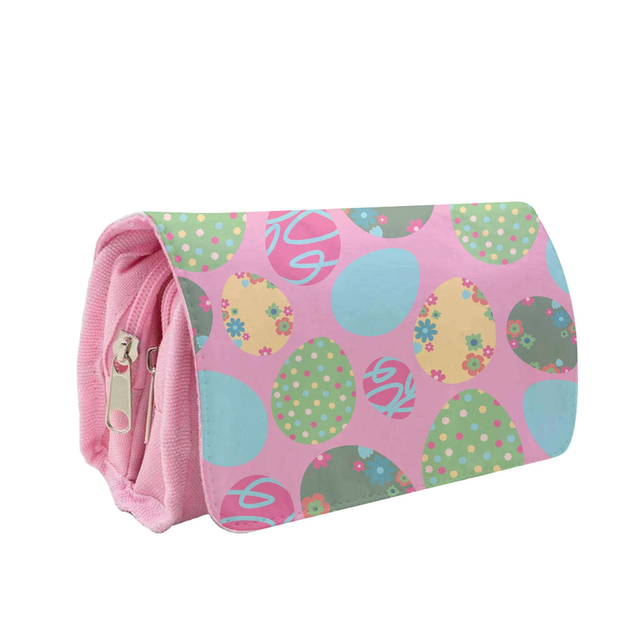 Pink Easter Eggs - Easter Patterns Pencil Case