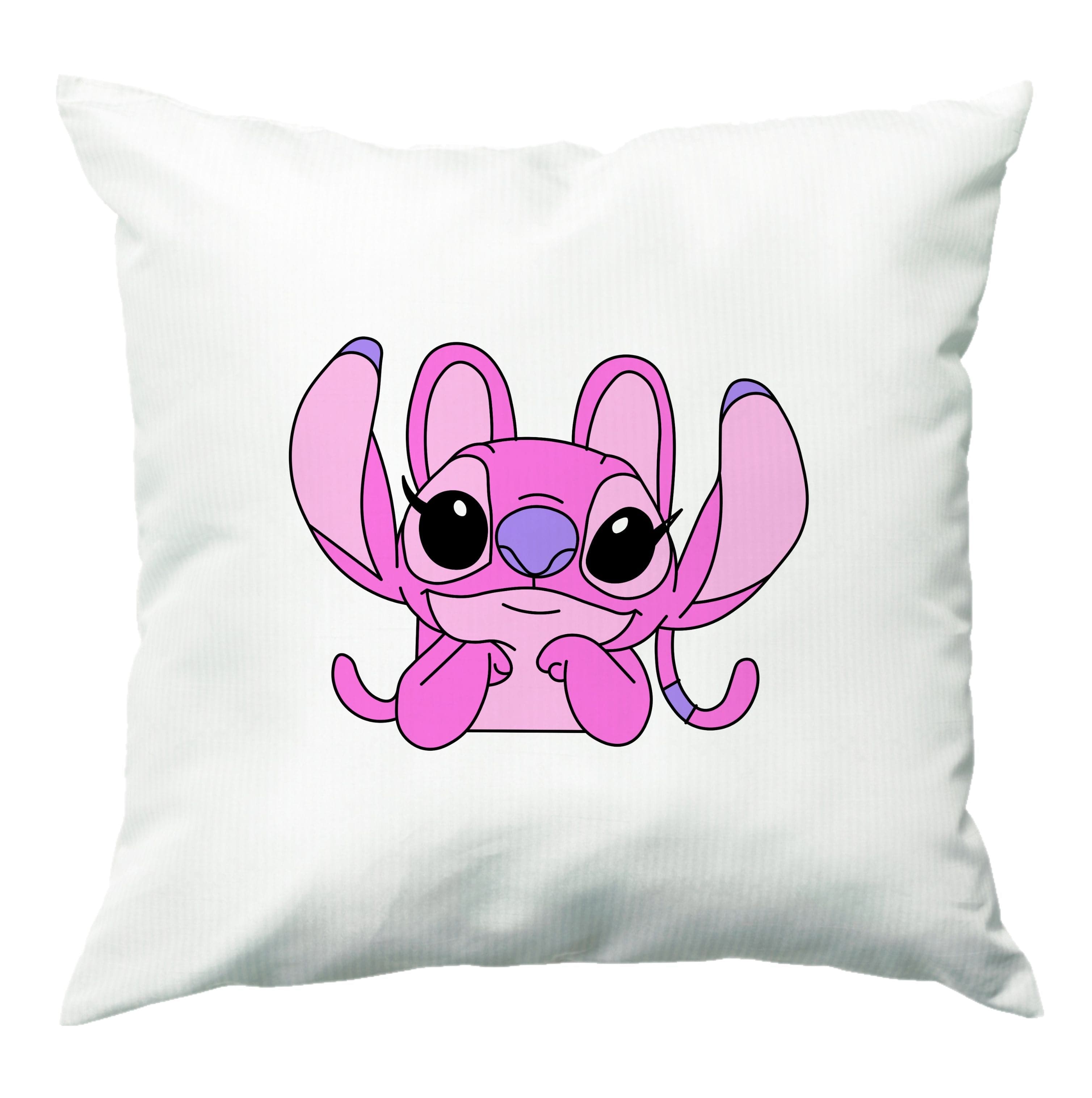 Gazing - Pink Alien Cushion