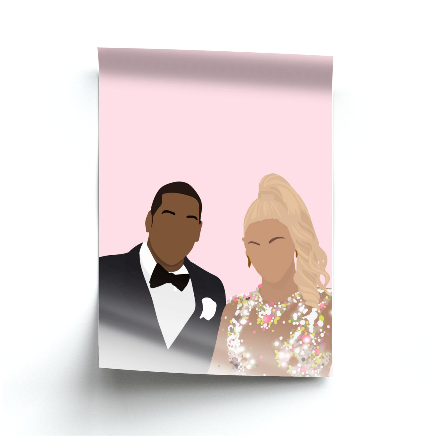 Beyonce and Jay-Z - Power Couples Poster