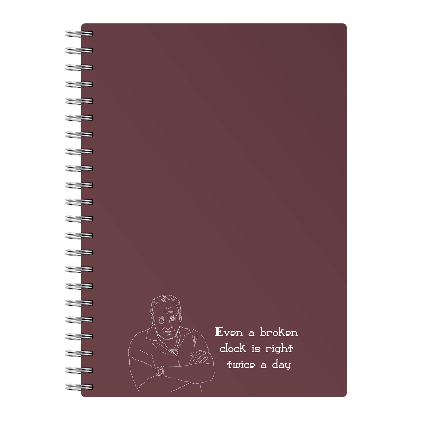 Even A Broken Clock Is Right Twice A Day - The Sopranos Notebook