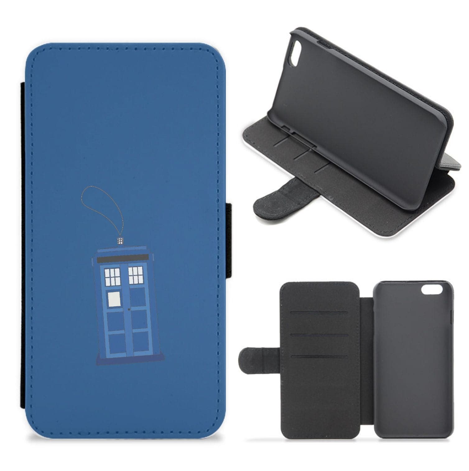 Tardis Ornement - Doctor Who Flip / Wallet Phone Case