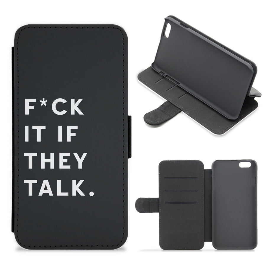 If They Talk - Catfish And The Bottlemen Flip / Wallet Phone Case