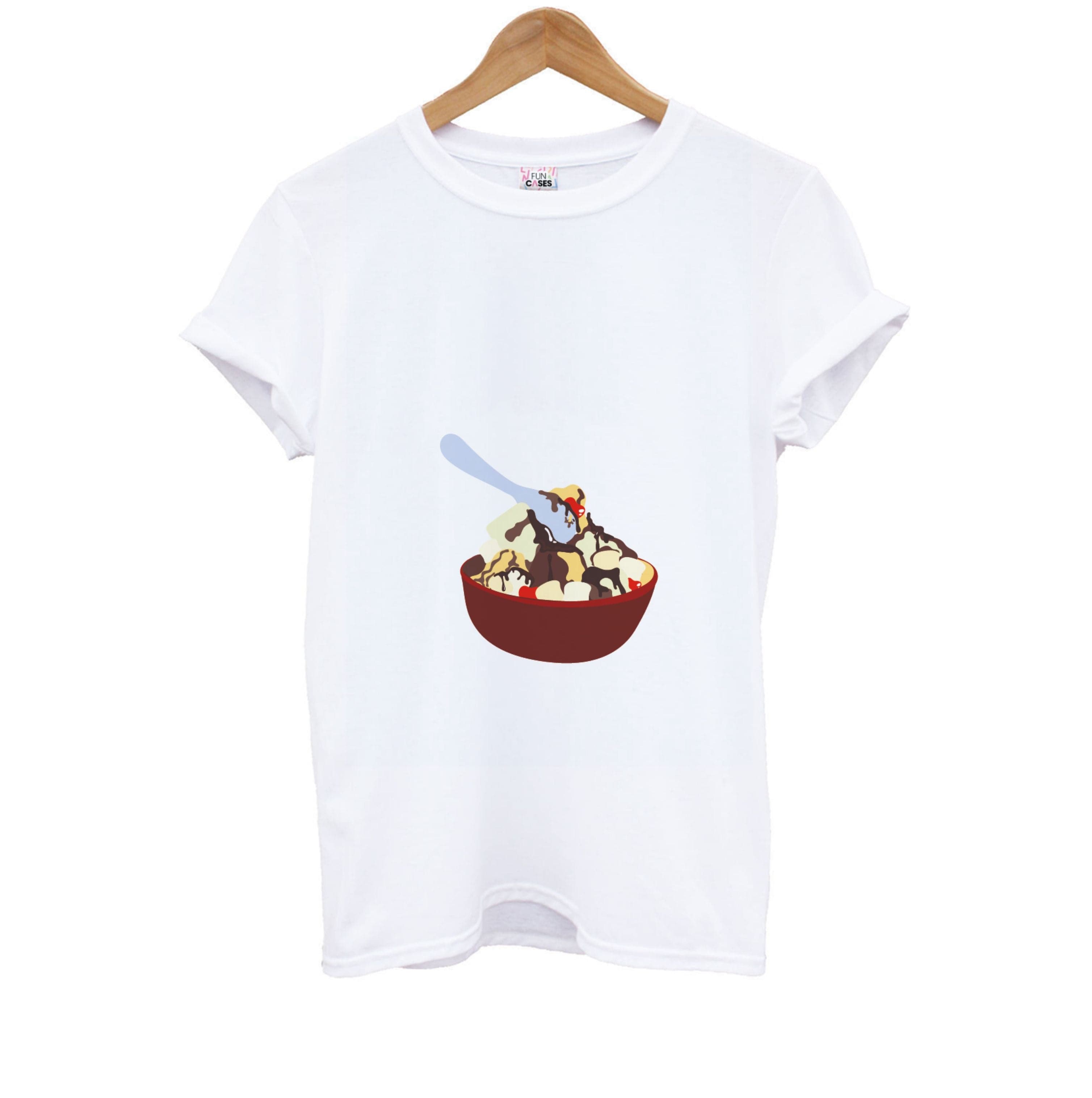 Bowl Of Ice Cream Kids T-Shirt