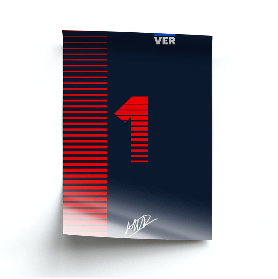 Max Verstappen - F1 Poster
