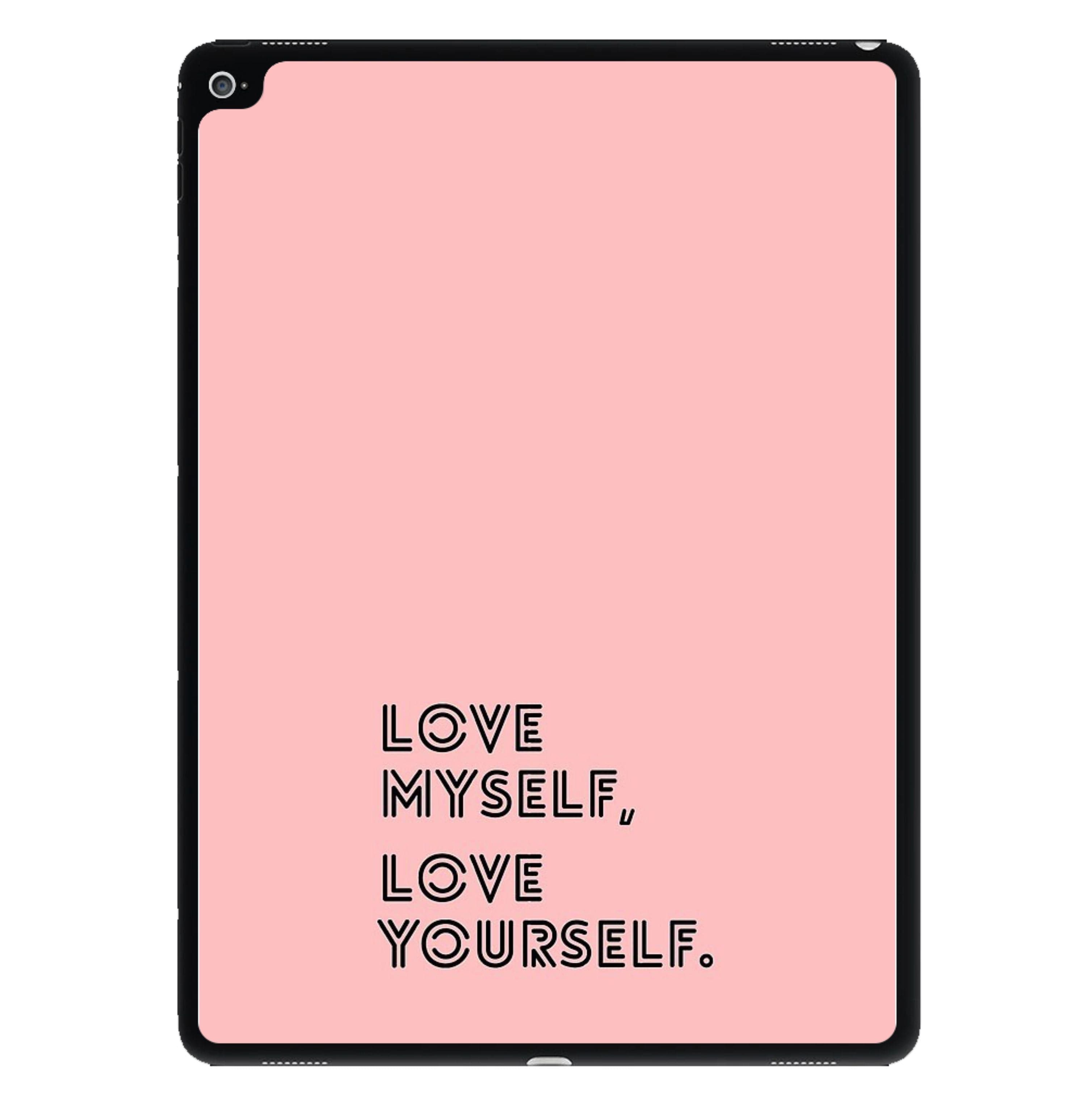 Love Myself, Love Yourself K-Pop Band iPad Case